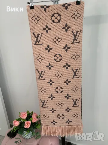 Шал плетиво Louis Vuitton, снимка 5 - Шалове - 48981180