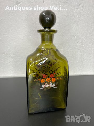 Стъклена бутилка №5387 , снимка 6 - Антикварни и старинни предмети - 45747574