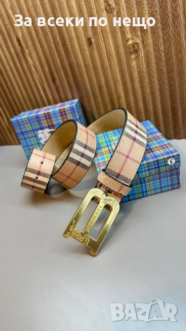 Burberry Унисекс Колан Естествена Кожа Бърбъри Код SK1228, снимка 2 - Колани - 54103447