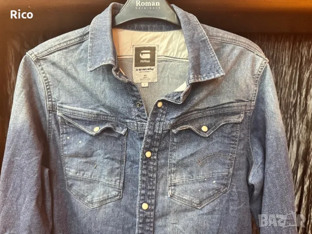 G-Star Оригинална Риза, снимка 2 - Ризи - 49748349
