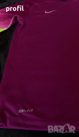 Nike футболно вратарско джърси/блуза М, снимка 4 - Спортни дрехи, екипи - 53705849
