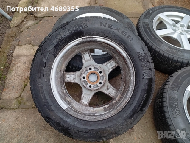 Продавам лети джанти 16-ки със зимни гуми , снимка 9 - Гуми и джанти - 52881510