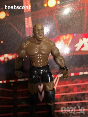 Екшън фигура WWE Bobby Lashley Боби Лешли Jakks Deluxe figure играчка, снимка 9 - Колекции - 49153125