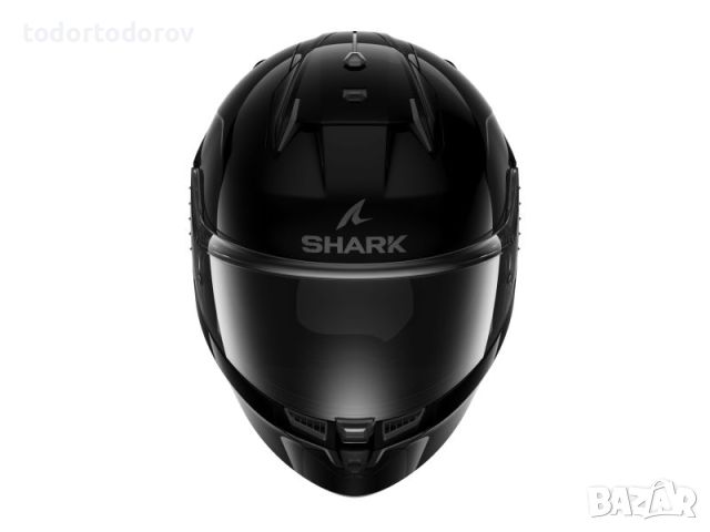 Mото Каска SHARK D-SKWAL 3 BLACK GLOSS,очила,плака,подбрадник, снимка 2 - Аксесоари и консумативи - 46401072