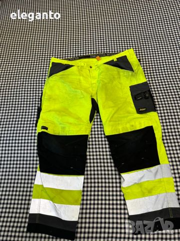 Snickers 6331 Hi-Vis CORDURA мъжки работен панталон размер 64//3XЛ, снимка 2 - Спортни дрехи, екипи - 46631168