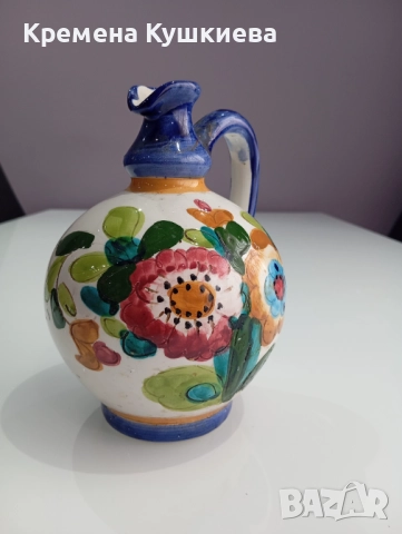 стара керамична кана, снимка 2 - Други - 52456355