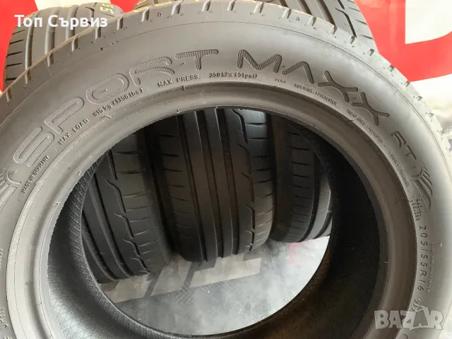 205 55 16, Летни гуми, Dunlop SportMaxxRT, 4 броя, снимка 7 - Гуми и джанти - 47101463