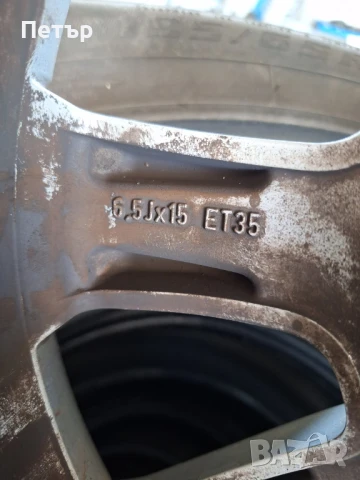 ОРИГИНАЛНИ АЛУМИНИЕВИ ДЖАНТИ ЗА OПЕЛ-4Х100Х56.6-15 цола, снимка 6 - Гуми и джанти - 50683476