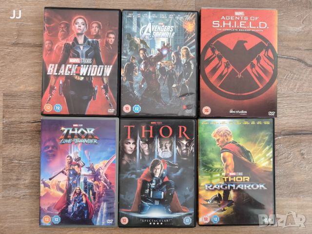 Marvel Марвел DVD филми Spider-Man, Avengers Thor Captain America, снимка 2 - DVD филми - 45698835