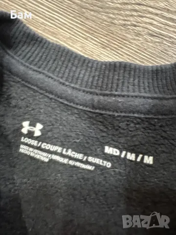 Оригинална мъжка блуза Under Armour Rival Fleece Crewneck размер М , снимка 5 - Спортни дрехи, екипи - 48030601