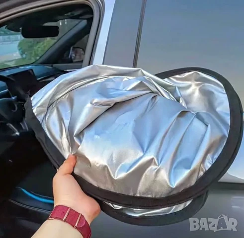 Сенник слънцезащитен ,сгъваем за автомобил, снимка 5 - Аксесоари и консумативи - 50715779