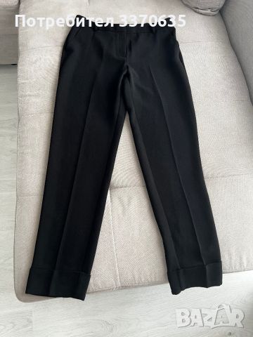 Дамски черен елегантен панталон Mango, 38 размер