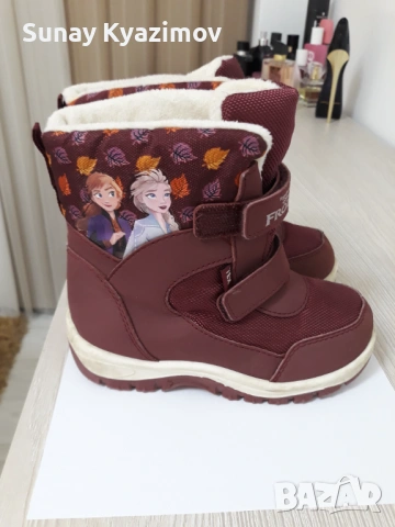 Зимни ботуши за момиче Фрозен 28 номер в отлично състояние