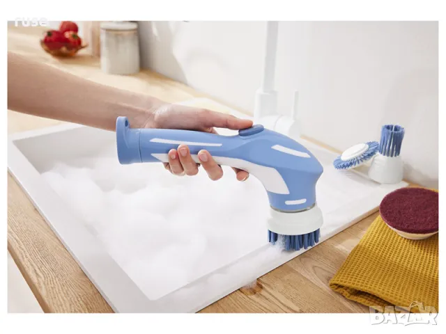 НОВА! Електрическа четка за почистване, комплект с приставки, снимка 8 - Други стоки за дома - 49786166