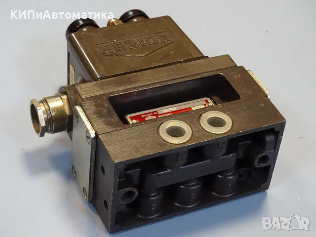 пневматичен разпределител HERION 26507H72 Solenoid Valve 220V/50Hz, снимка 6 - Резервни части за машини - 47675447