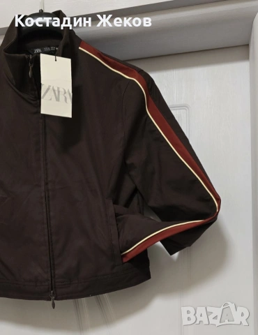 Ново със етикет. Дамско оригинално якенце. ZARA , снимка 5 - Якета - 53827925