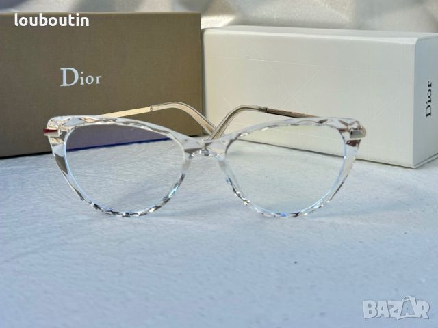 Dior диамант очила за компютър диоптрични рамки.прозрачни слънчеви, снимка 5 - Слънчеви и диоптрични очила - 45209214