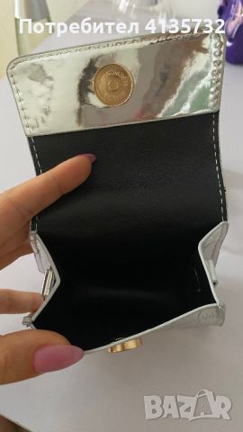 Малка сребриста чантичка, снимка 2 - Чанти - 46453019