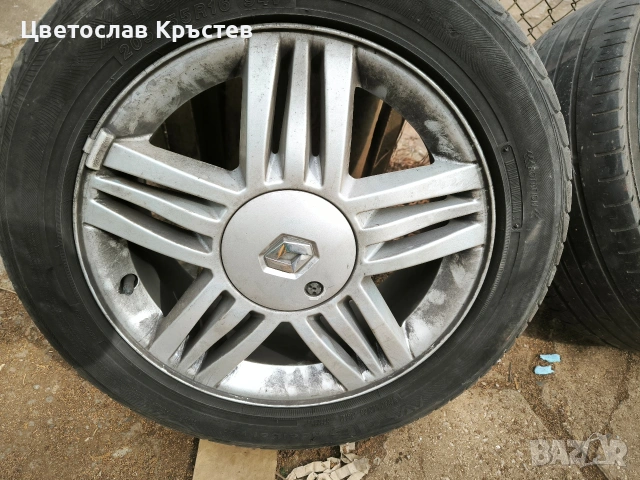 джанти рено Меган 2 с гуми , снимка 3 - Гуми и джанти - 54207126