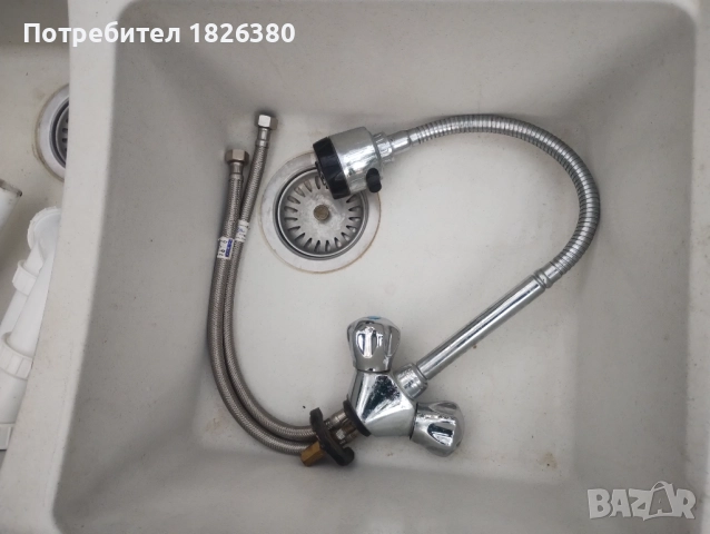 Кухненска мивка с две корита , снимка 7 - Мивки - 51684088