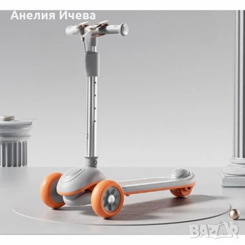 Музикална сгъваема детска тротинетка , снимка 5 - Детски велосипеди, триколки и коли - 51034251