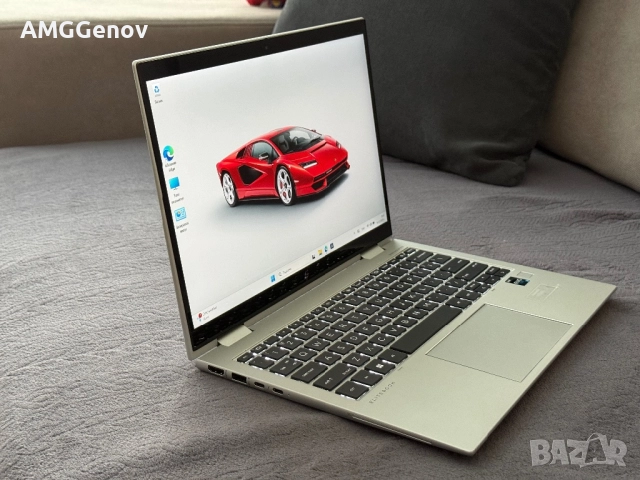 13.3’FHD+IPS Touch/Hp Elitebook x360 830 G9/i5-1235u/16GB DDR5/512, снимка 6 - Лаптопи за работа - 52815684