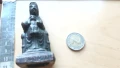 Фигурка,Богородица,медна, надписи,винтидж,, снимка 7