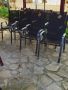 Маса  Квадратна,Сива, 90 x 90 x 71 см + Комплект 5 градински стола чисто нови от Германия , снимка 6