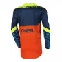 Детска мотокрос блуза O'NEAL ELEMENT SHOCKER BLUE/ORANGE V.25, снимка 2