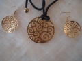 Cartier медальон ,обеци., снимка 5