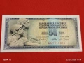 Банкнота 50 динара 1968г. Югославия перфектно състояние за КОЛЕКЦИОНЕРИ за 53222, снимка 1