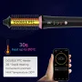 USB акумулаторна безжична маша за коса с термочетка/3 температурни настройки, снимка 3