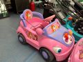 0466 розова електрическа детска акумулаторна количка / кола  - цена 145лв с нов акумулатор  -детето , снимка 1