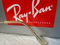 Ray-Ban RB 3026 слънчеви очила Рей-Бан авиатор жълто сини , снимка 8