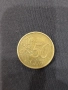 Монета 50 евро цента Австрия 2002г. Виена 50 Euro Cent Austria Vienna, снимка 1