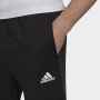 Нов черен Мъжки Панталони Adidas - Комфортен с Връзка и Джобове, снимка 3