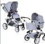 Бебешка количка ABC design Salsa 4, чанта, дъждобран, стойка за шише, снимка 1 - Детски колички - 45586703