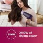 Нов Сешоар Philips 3000 с ThermoProtect, студен въздух и накрайник - 2100W, снимка 7