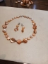 Комплект колие с обеци, снимка 3