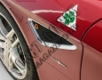 Алфа Ромео Емблема за калник Alfa Romeo 8C Centro Stile, снимка 8