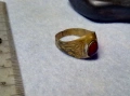 Старинен БРОНЗОВ ПРЪСТЕН Класически РЕТРО Модел, снимка 2
