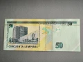 Банкнота - Хондурас - 50 лемпира UNC | 2019г., снимка 2