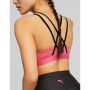 Дамско спортно бюстие puma low impact elite strappy training bra pink, снимка 2