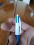 Стара многоцветна химикалка,химикал,писалка #5, снимка 3