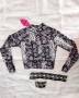 дамски сет блуза и колан, снимка 1 - Блузи с дълъг ръкав и пуловери - 44996729