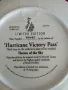 Колекционерска порцеланова чиния Hurricane Victory Pass серия Heroes of the Sky. Royal Doulton Англи, снимка 4