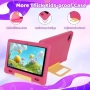 Нов Детски таблет 10" Android 14, Octa Core, 16GB RAM, 128GB, розов, снимка 6