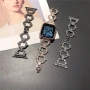 Crystal ring stainless steel верижка за Samsung/Huawei/Amazfit/Garmin, снимка 8