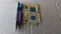 SUNIX MIO5469A Multi-I/O RS-232 Serial & Parallel PCI-Е Expansion Card, снимка 5