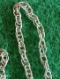 Сребърен синджир красива плетка стилен дизайн майсторска изработка 53015, снимка 5